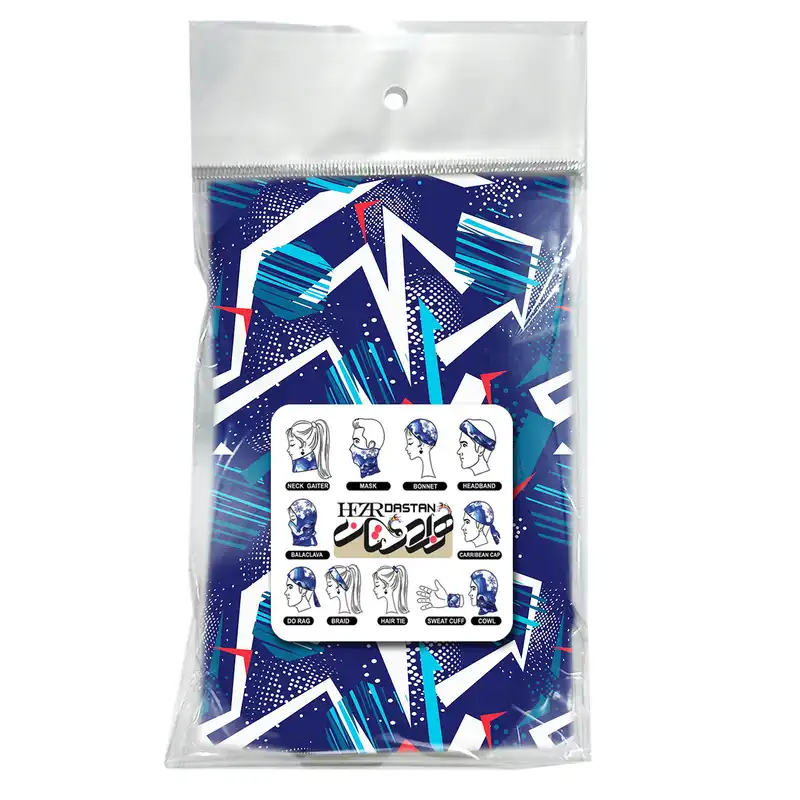 دستمال سر و گردن هزاردستان مدل DB82