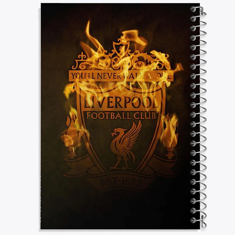 دفتر شطرنجی 50 برگ خندالو طرح باشگاه لیورپول کد 26989