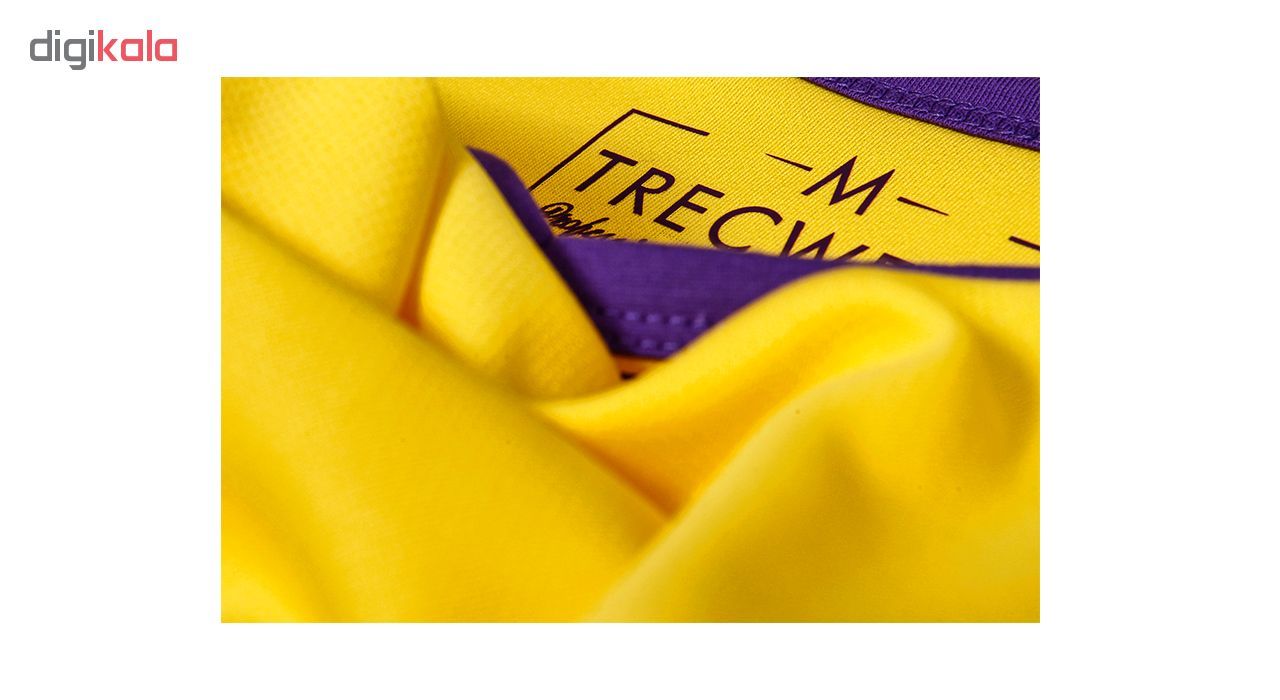 ست تاپ و شلوارک ورزشی مردانه  مدل Yellow-Purple 99 -  - 4