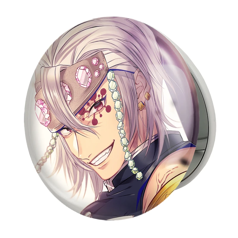 آینه جیبی خندالو طرح تنگن اوزویی انیمه شیطان کش مدل تاشو کد 12803 