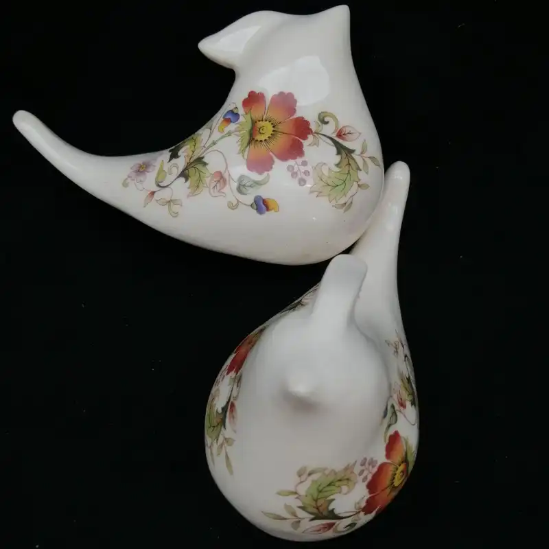 تندیس سرامیکی هیوا مدل پرنده تاجدار 2 کد 15838897