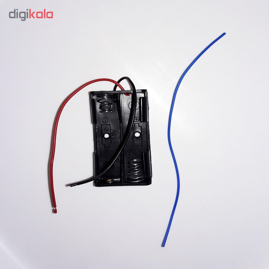 کیت آموزشی وحید کیت مدل ساخت پنکه الکتریکی همراه با چراغ کد V.K 162