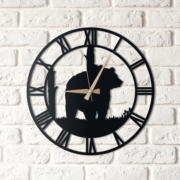 ساعت دیواری آتینو طرح Bear ساعت دیواری آتینو طرح Bear