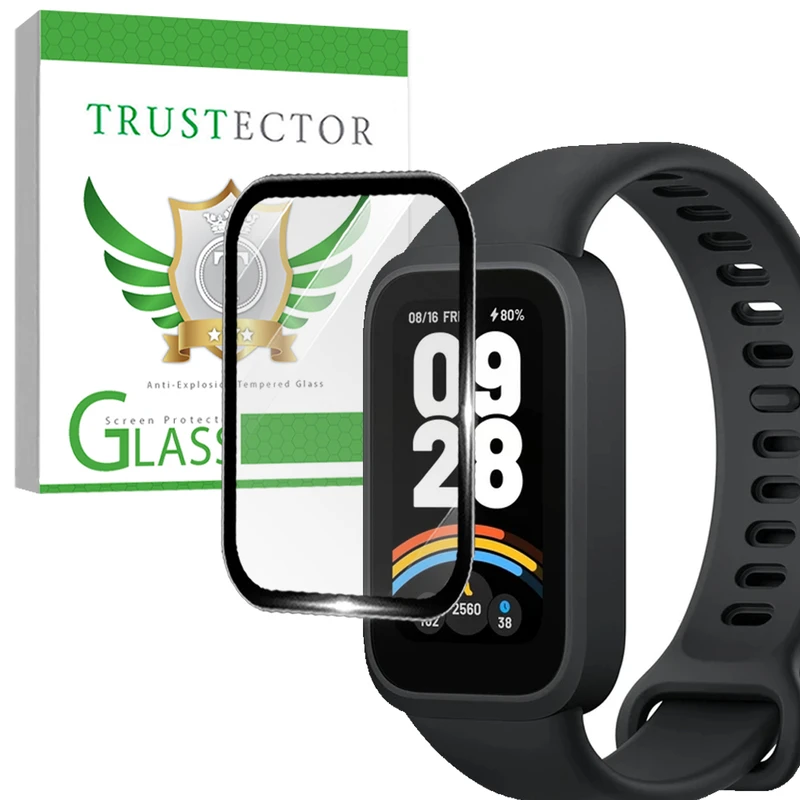 محافظ صفحه نمایش تراستکتور مدل TWPM مناسب برای ساعت هوشمند شیائومی Mi band 9 Active