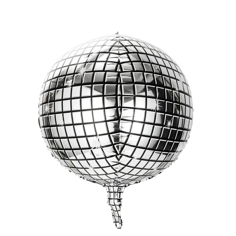 بادکنک فویلی مدل چهاروجهی دیسکوبال