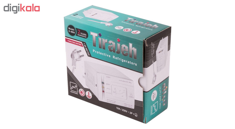 محافظ ولتاژ یخچال و فریزر تیراژه مدل S4004
