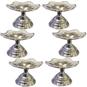 مجموعه ظروف هفت سین 6 پارچه مدل پایه دار