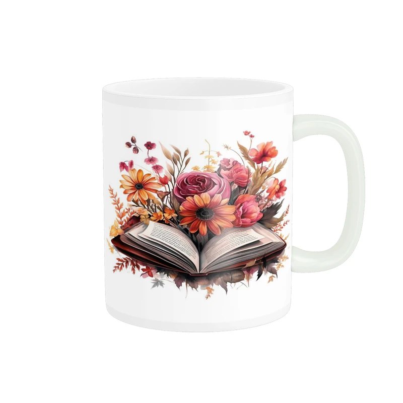 ماگ پادآفرین مدل روز کتاب کتابخوانی و کتابدار کد p1833