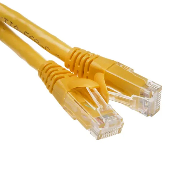کابل شبکه Cat6 گیگافلکس مدل GI-UTP-5M-Yelow