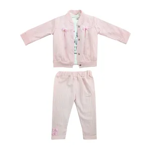 ست 3 تکه لباس دخترانه مدل پاپی 04