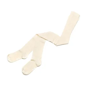 جوراب شلواری بچگانه کنته کیدز کد Cream 4C-04