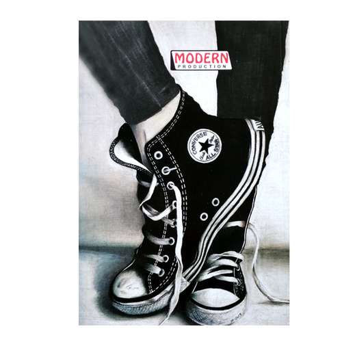 دفتر مشق 50 برگ مدرن مدل فانتزی کد 93