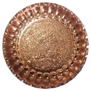 سینی مسی طرح آهو قطر 24