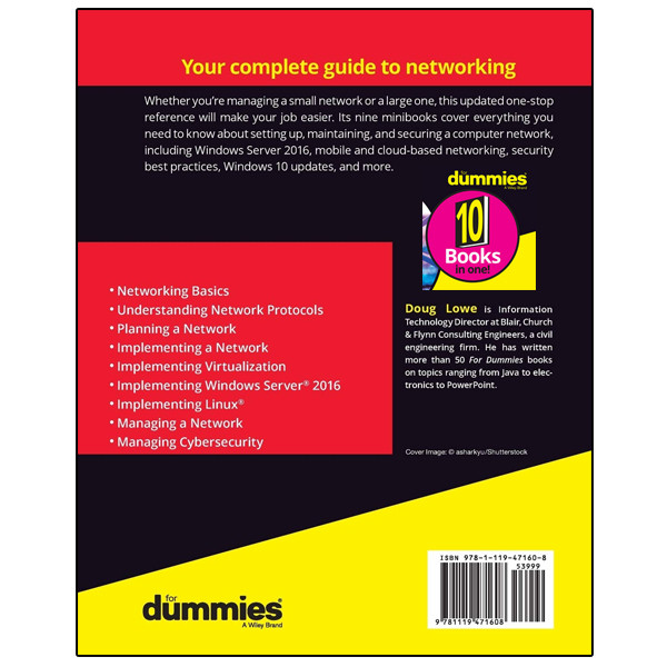 قیمت و خرید کتاب Networking AllinOne For Dummies 2021 اثر Doug Lowe