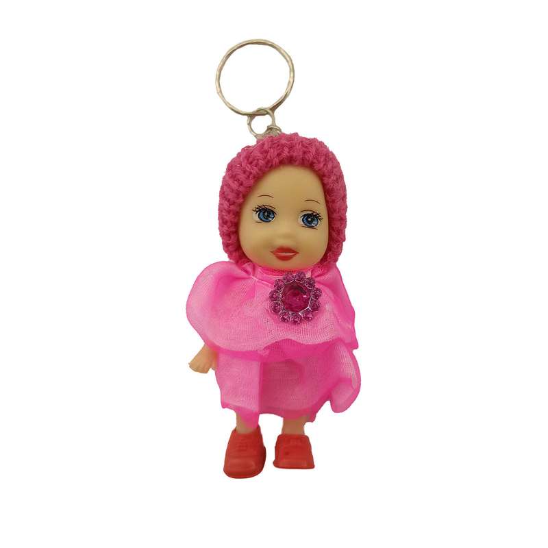 آویز عروسکی مدل دختر ایرانی کد 03