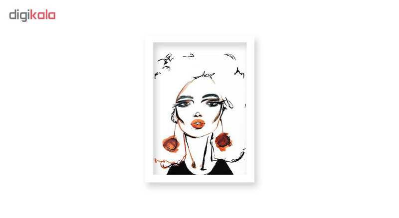 تابلو هیلما گالری کد HAP1776 WHITE مجموعه 9 عددی