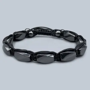 دستبند مردانه مدل حدید کد 09
