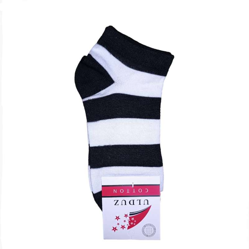 جوراب ساق کوتاه زنانه مدل آرمیتا راه راه