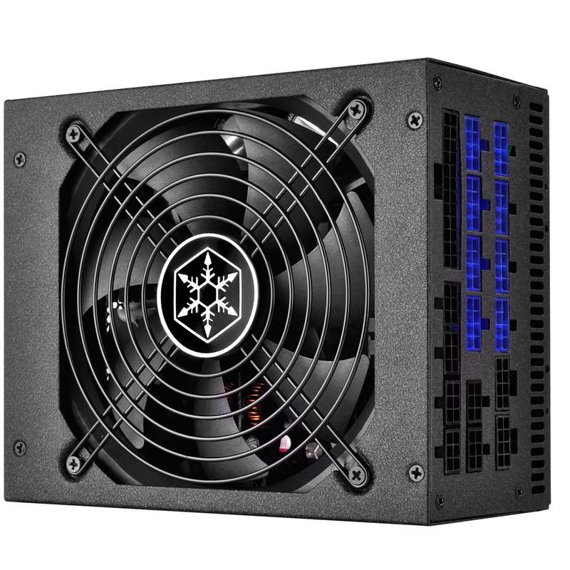منبع تغذیه کامپیوتر سیلوراستون مدل Strider Platinum SST-ST1000-PT منبع تغذیه کامپیوتر سیلوراستون مدل Strider Platinum SST-ST1000-PT