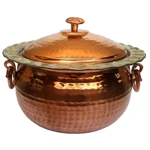 قابلمه مسی سی و سه پل کد 02 قطر 26 سانتی متر