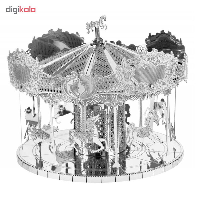 پازل فلزی سه بعدی - مدل BMK carousel