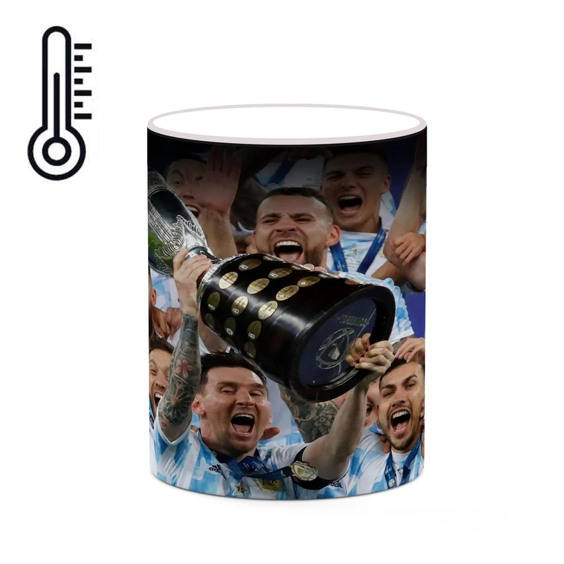 ماگ حرارتی کاکتی طرح Leo Messi لئو مسی مدل mgh42564