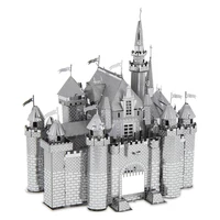 پازل فلزی سه بعدی - مدل مدل قلعه دیزنی BMK