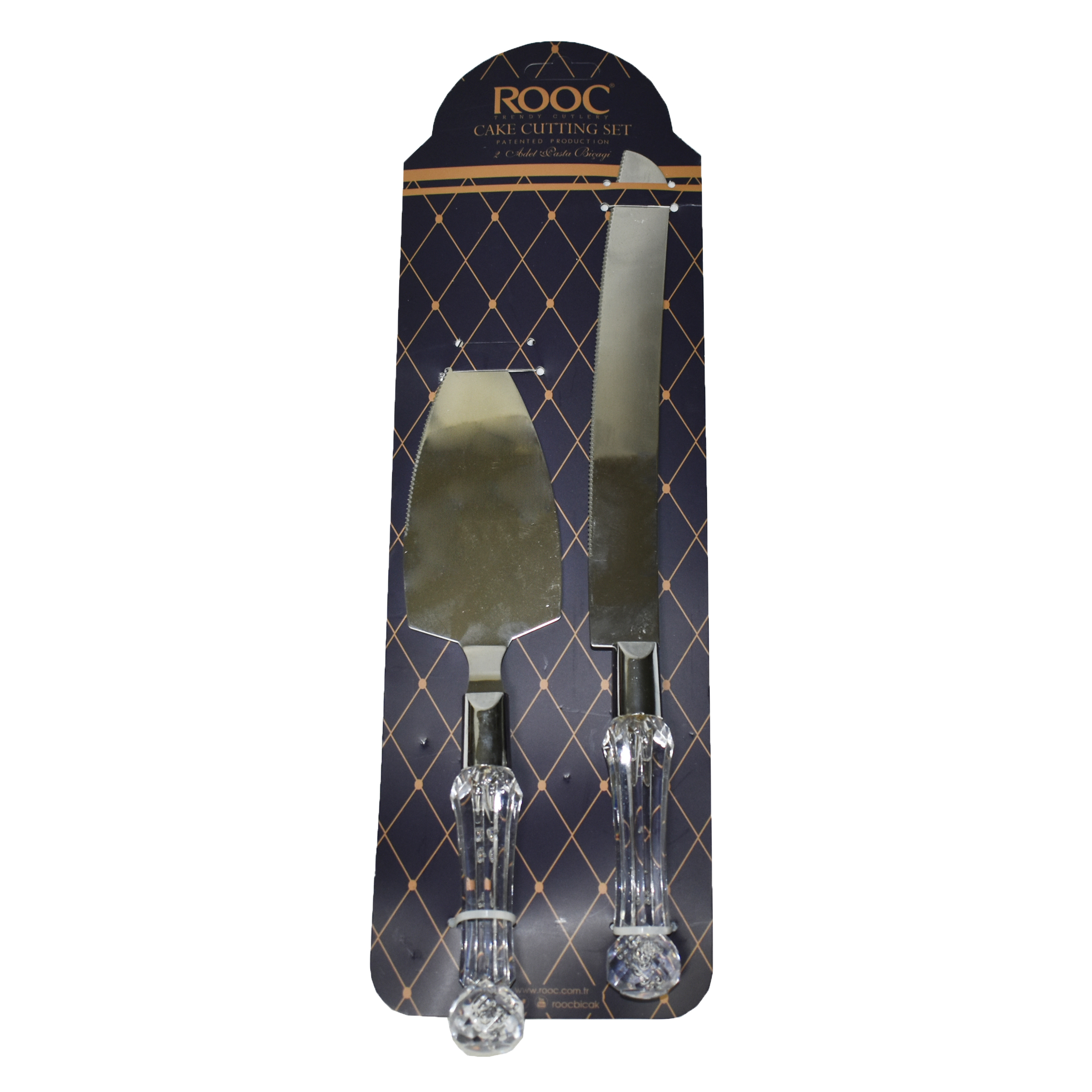 ست کارد و کفگیر سرو کیک روک مدل CB-1000