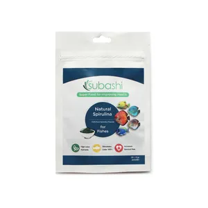مکمل غذایی ماهی سوباشی مدل Natural Spirulina بسته 30 گرمی