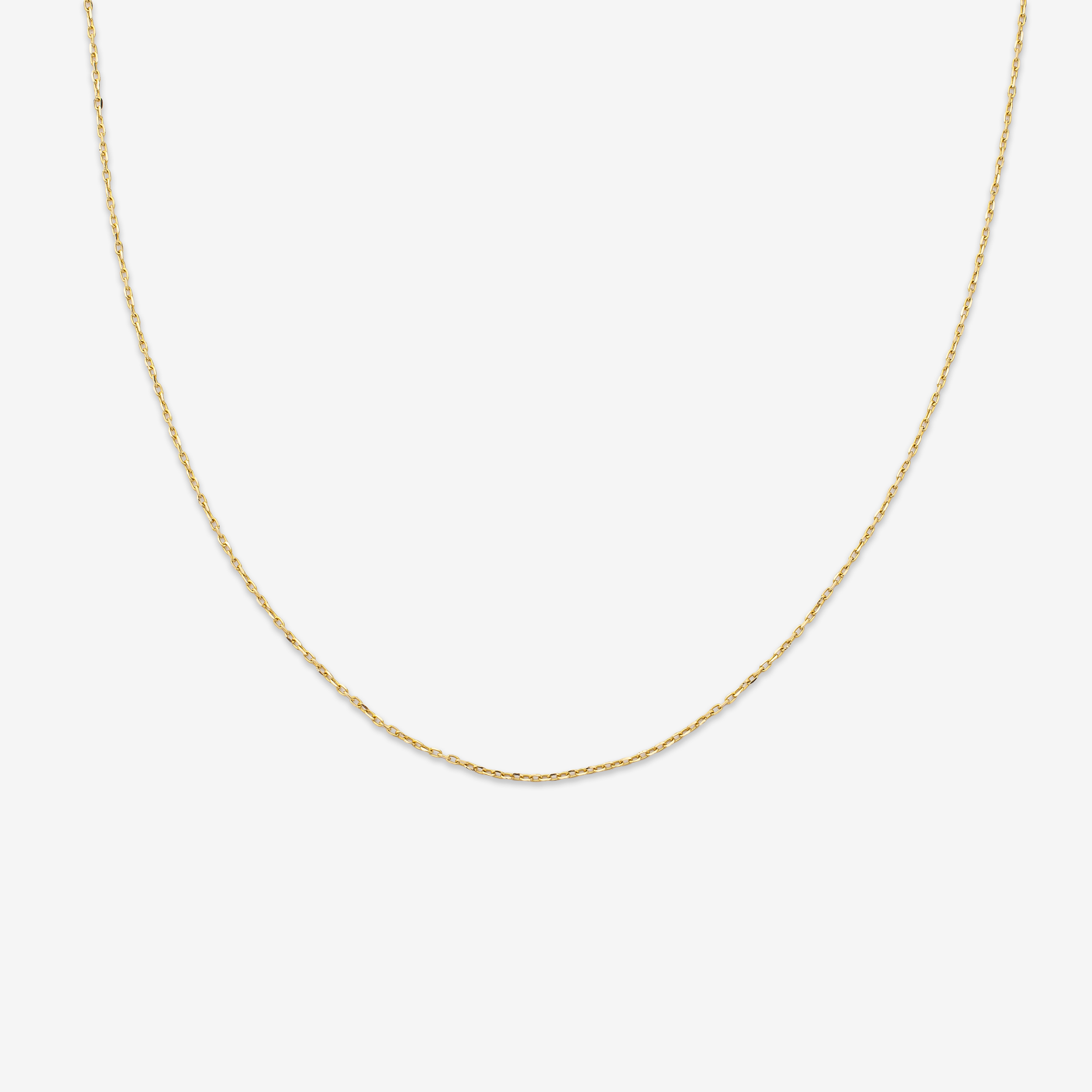 زنجیر حلقه‌ای (فلامینگو) طلا 18 عیار زنانه گلدم مدل PE152004