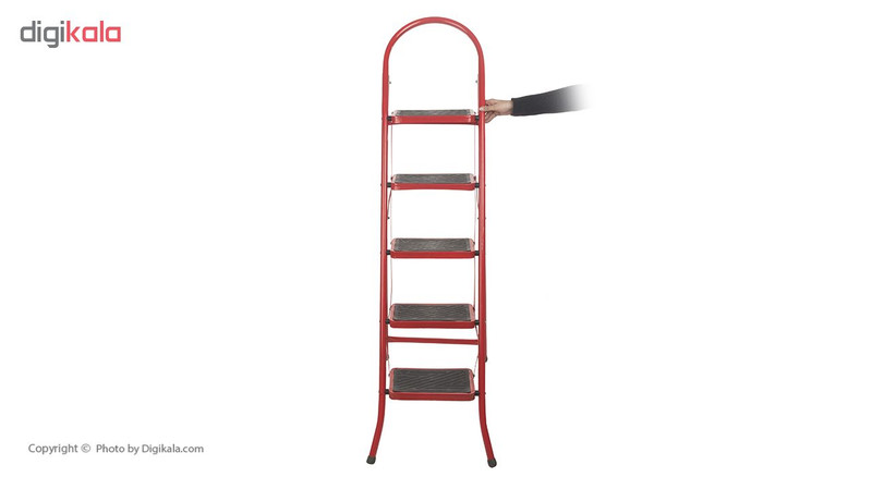 نردبان 5 پله قائم مدل 004