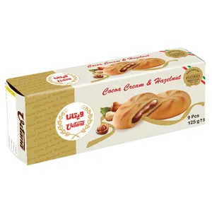 مینی کوکی کرم کاکائویی با مغز فندق ویتانا مقدار 125 گرم