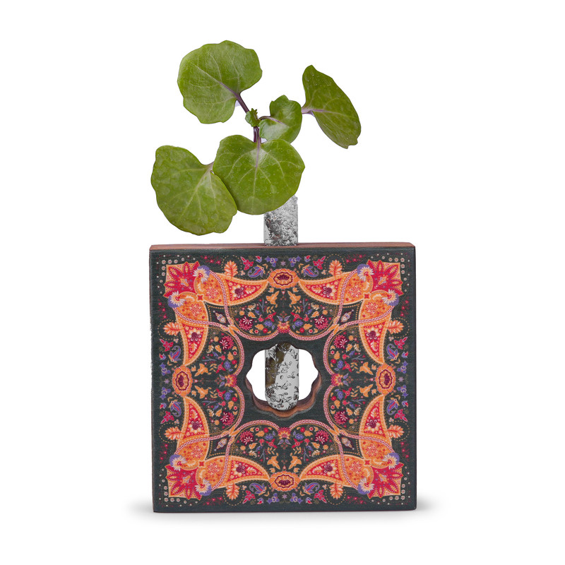 گلدان دکوری راکورد مدل P-127 طرح ترمه
