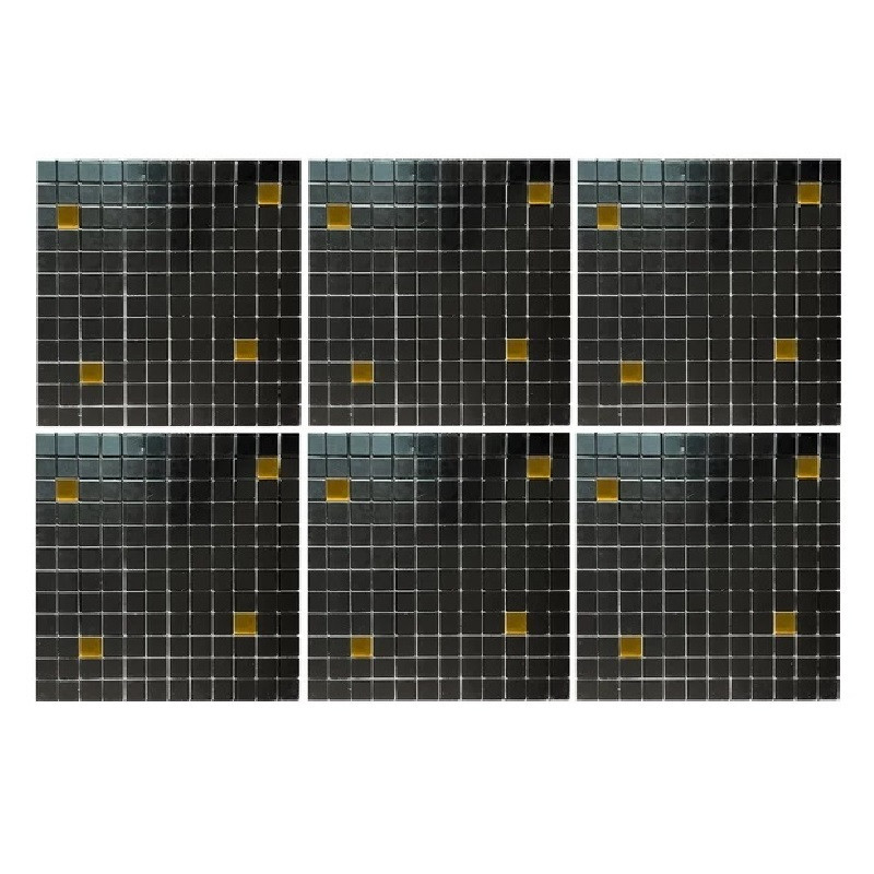 دیوارپوش مدل تایل بین کابینتی پشت چسبدار کد 20385 بسته 6 عددی