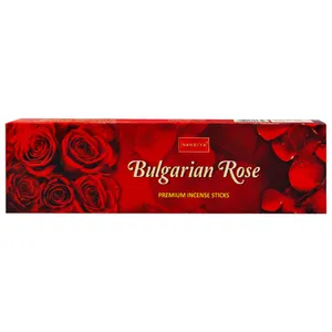 عود ناندیتا مدل BULGARIAN ROSE بسته 20 عددی
