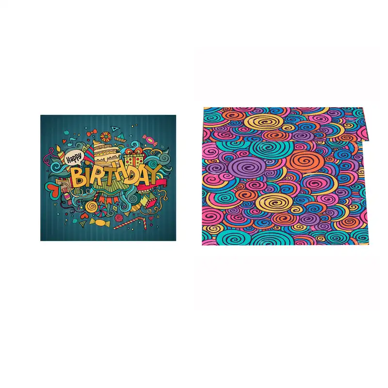 کارت پستال کاف پستال طرح تبریک تولد کد Kaf_S1004