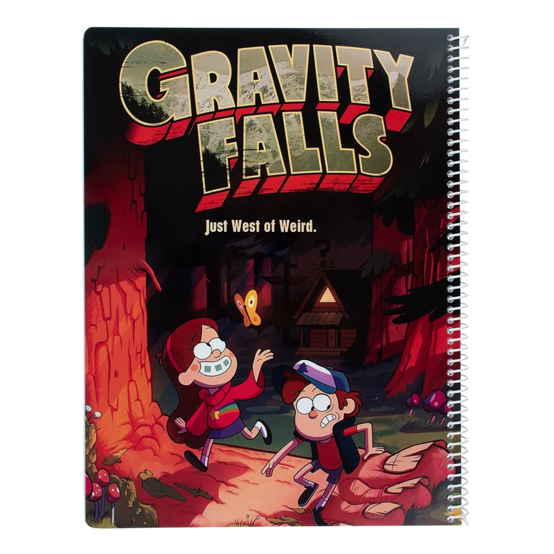 دفتر نقاشی 50 برگ رضوان طرح کارتون سقوط جاذبه کلبه