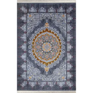 فرش ماشینی الیت طرح کهنه‌نما کد S708-2