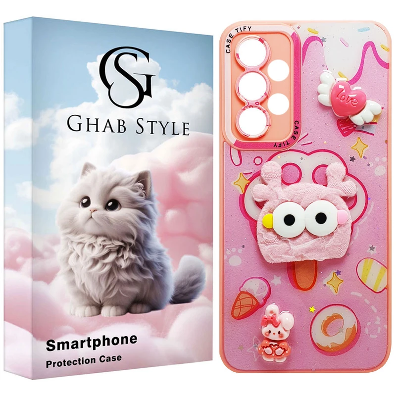 کاور قاب استایل مدل دخترانه مناسب برای گوشی موبایل سامسونگ Galaxy A53 4G / A53 5G