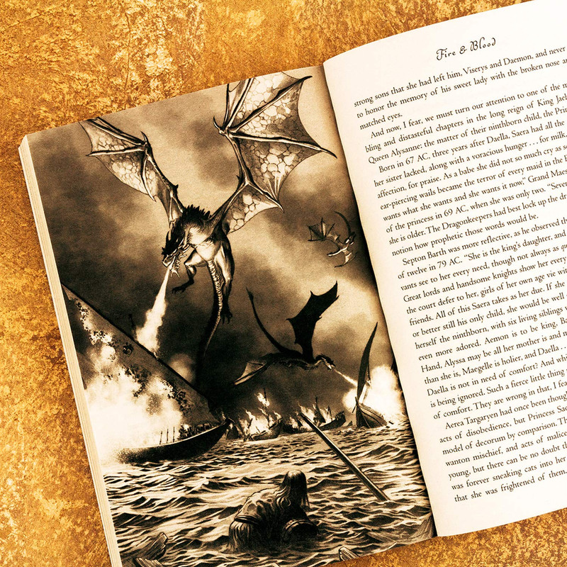 کتاب Fire and Blood اثر Martin and George R.R انتشارات Harper Collins کتاب Fire and Blood اثر Martin and George R.R انتشارات Harper Collins
