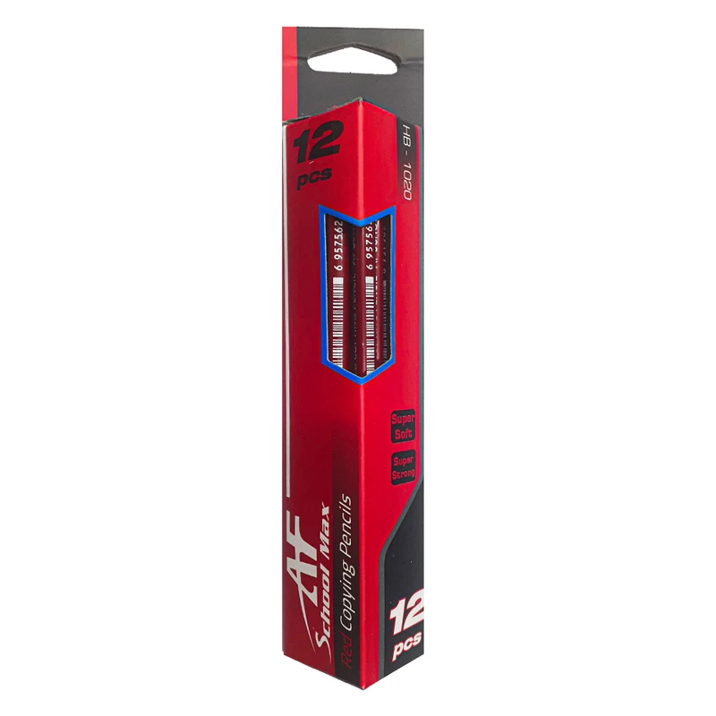مداد اسکول مکس مدل HB-1020 بسته 12 عددی
