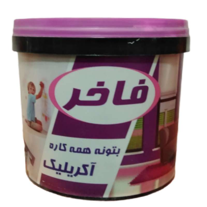 بتونه اکریلیک فاخر مدل 01 وزن 1 کیلوگرم بتونه اکریلیک فاخر مدل 01 وزن 1 کیلوگرم