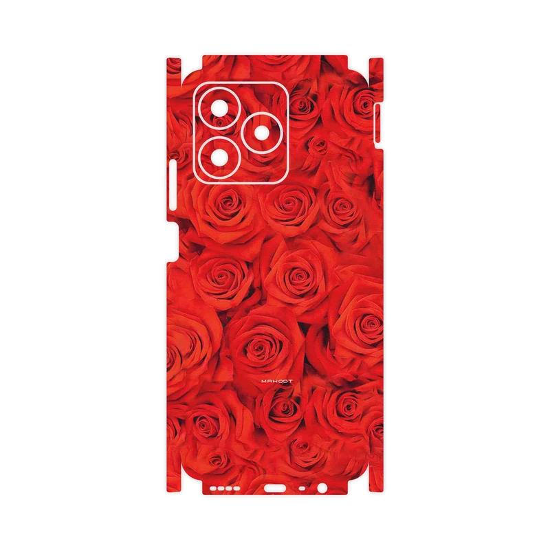 برچسب پوششی ماهوت مدل Red_Flower-FullSkin مناسب برای گوشی موبایل ریلمی C53