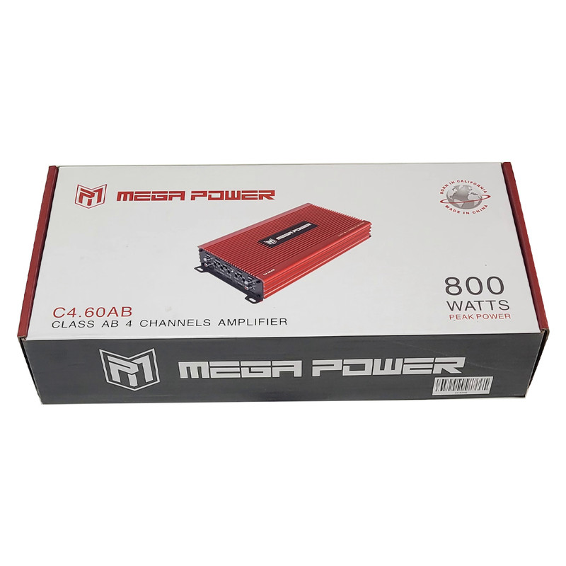 آمپلی فایر خودرو مگاپاور مدل megapower-c4.60AB