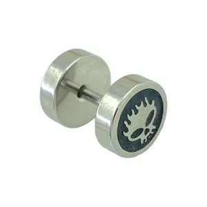 پیرسینگ گوش زنانه مدل جمجمه اسکلت کد P4321