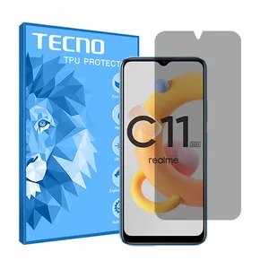 Tecno HyPRV model privacy screen protector suitable for Realme C11 2021 mobile phone