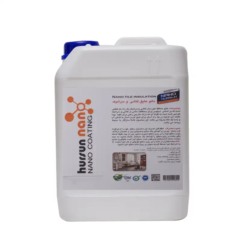عایق کاشی و سرامیک نانو هورسان کد H22 حجم 5000 میلی لیتر
