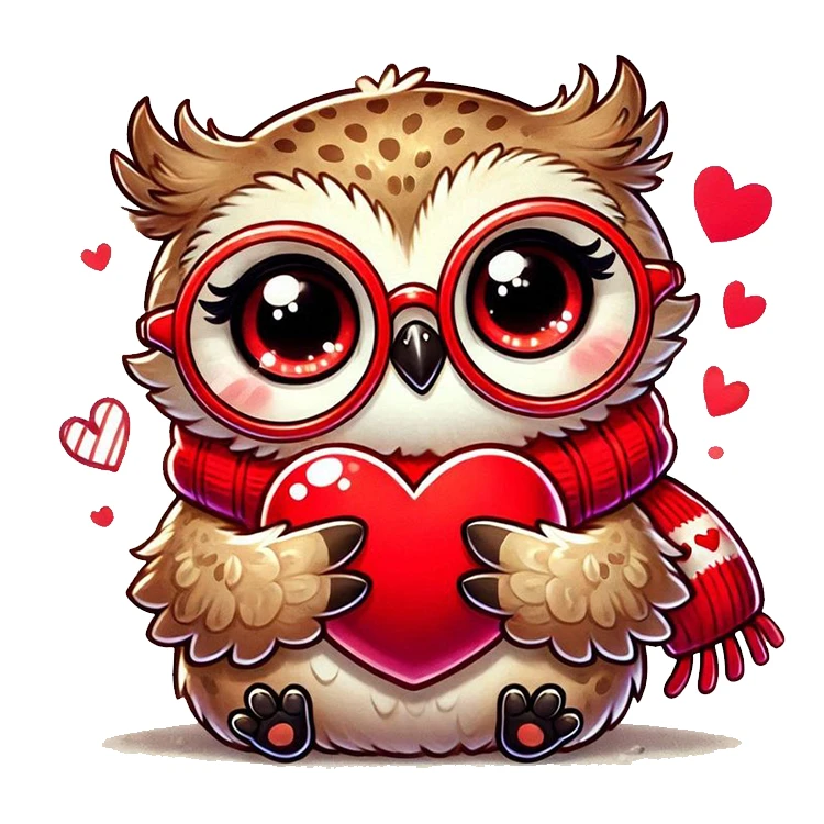 استیکر پارچه و لباس پاد آفرین مدل جغد کیوت کد 425