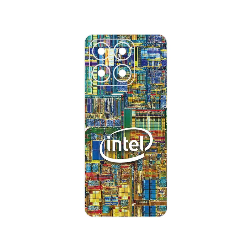 برچسب پوششی ماهوت مدل Intel مناسب برای گوشی موبایل آنر X8a