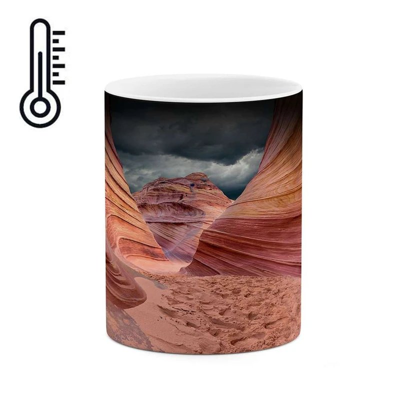 ماگ حرارتی کاکتی مدل منظره کد mgh14375